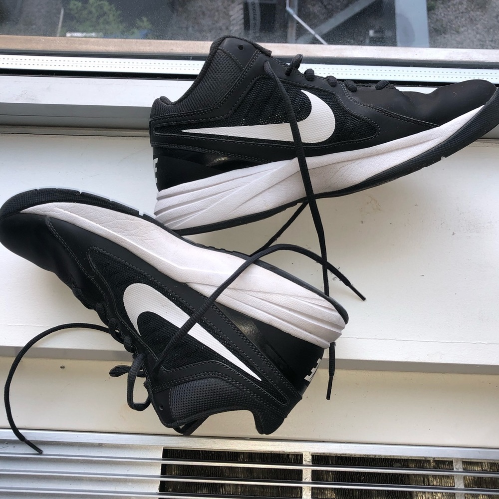 Nike Black and White Trainers
